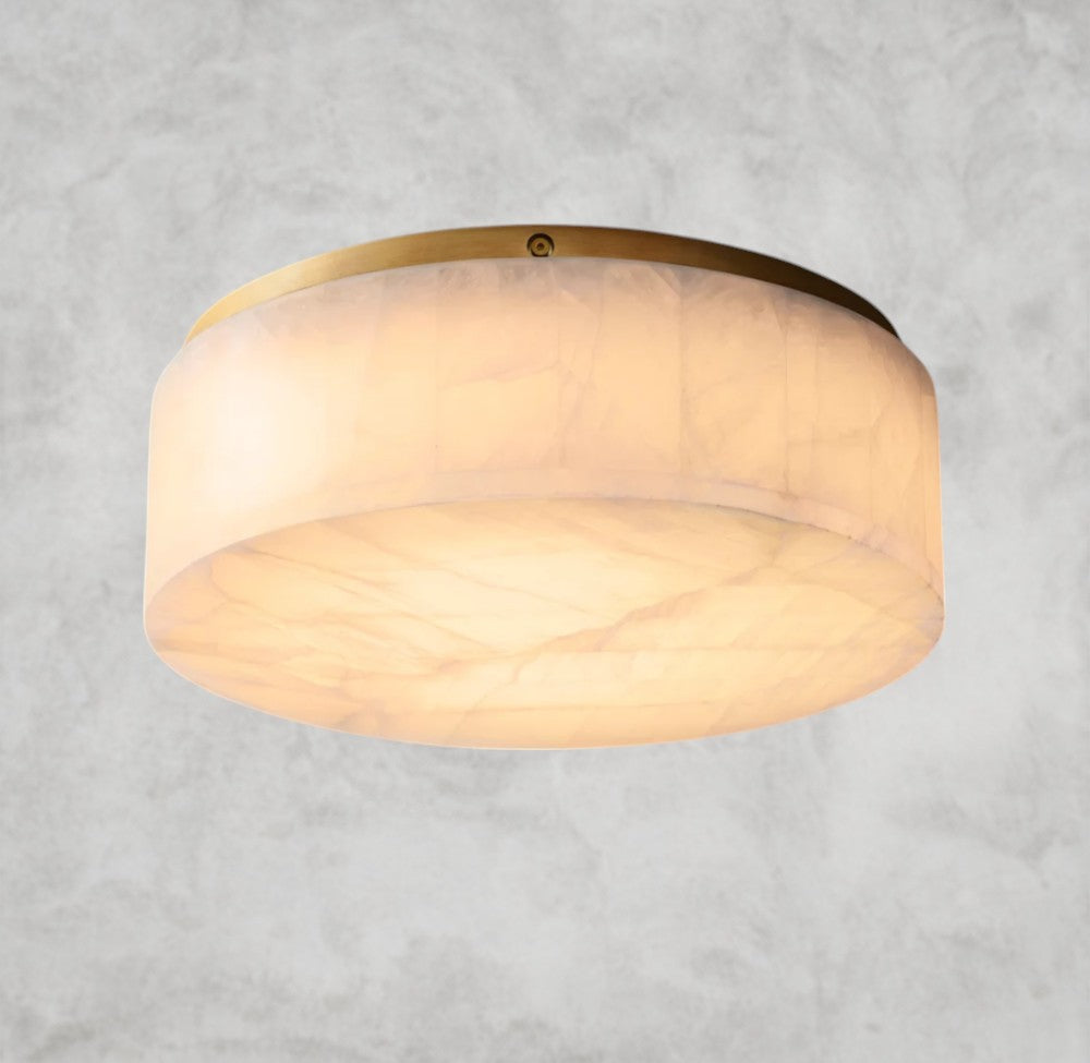 Rivage lueur round flushmount 6", 10", 14"